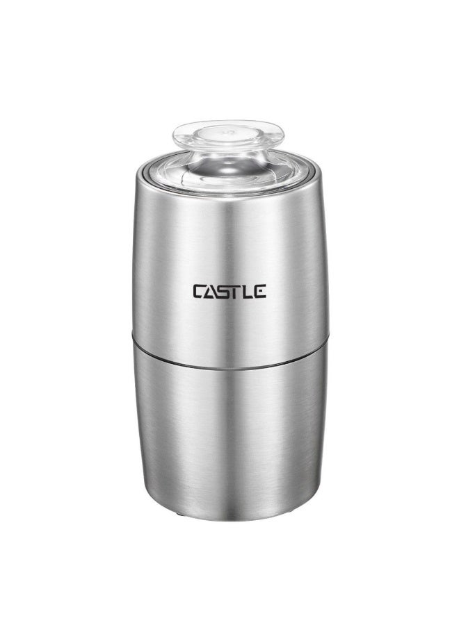 Castle Coffee Grinder, 200 Watt, Stainless Steel - CG2060
